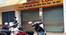 Tiệm vàng Phước Lộc ở thị trấn Hồ Xá bị trộm đột nhập.